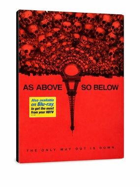 As Above So Below Red Horror Movie DVD